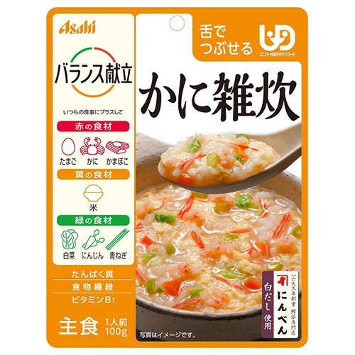 アサヒ バランス献立 かに雑炊 100g