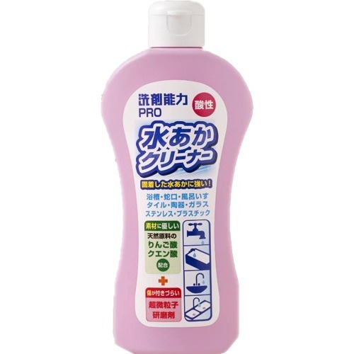 送料込 ヒューマンシステム 洗剤能力 プロ 水あかクリーナー 洗剤能力 0g 本体 業務用の水あか専用に開発された クレンザータイプの強力酸性クリーナー 酸性 液体洗剤 24点セット まとめ買い特価 ケース販売 姫路