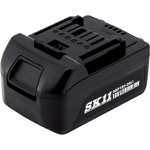 【送料込】藤原産業 SK11 18Vリチウムイオンバッテリー SBP180-26LI