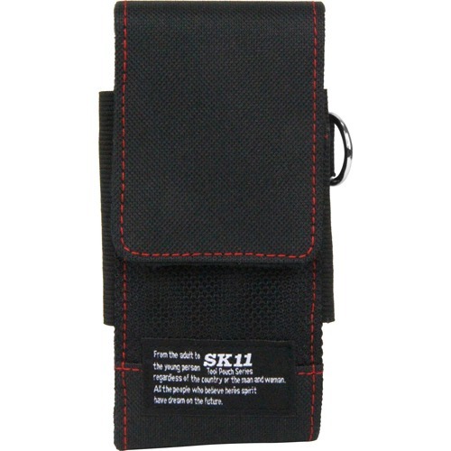 【送料込・まとめ買い×10点セット】藤原産業 SK11 スマートフォンケース F-729 RED(1コ入)|姫路流通センター
