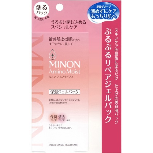 ミノン アミノモイスト ぷるぷるリペアジェルパック 60g
