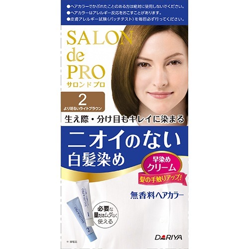 楽天市場】【毛染め】ダリヤ サロンドプロ 無香料ヘアカラー 早染め