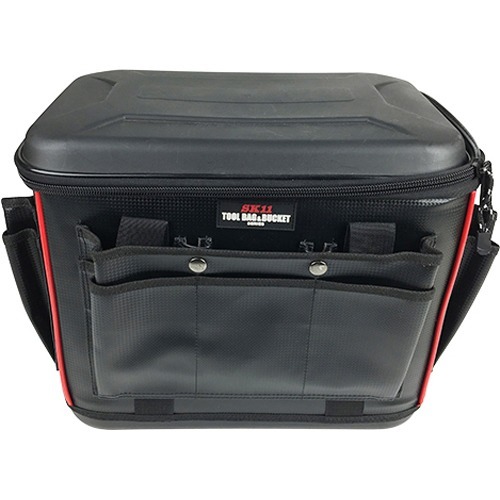【送料込・まとめ買い&times;2点セット】藤原産業 SK11 スーパーツールバッグ STB-HARD(1コ入)｜姫路流通センター