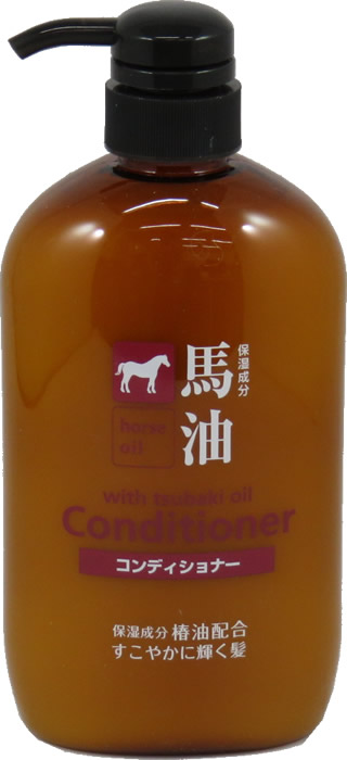 楽天市場】熊野油脂 馬油コンディショナー 600ml 本体 弱酸性 髪