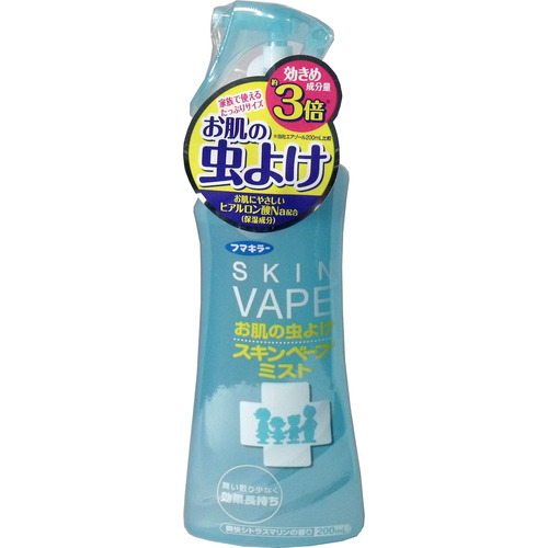 【春夏限定】フマキラー　スキンベープ ミスト 200ml　防除用医薬部外品　大容量サイズ　爽快シトラスマリンの香り（4902424433050）※無くなり次第終了