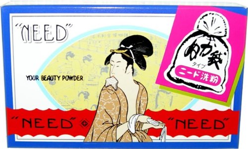 楽天市場】ニード 布袋入洗い粉 81G 昔なつかしいぬか袋タイプの