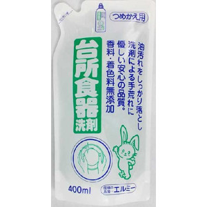 【送料込】コーセー エルミー台所食器洗剤替４００ＭＬ×30点セット　★まとめ買いでお得！ケース販売 ( 4983239396495 ) 5,602円