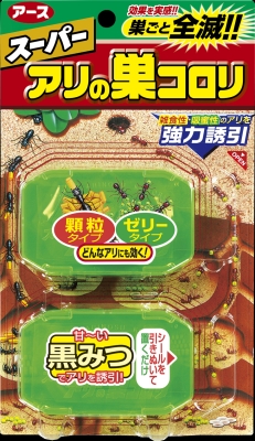 楽天市場】【虫撃退】アース製薬 アリの巣コロリ 2.5g×2個入 誘引剤で