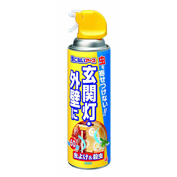 【楽天市場】アース製薬 虫こないアース 玄関灯・外壁に 450ml ( 不快害虫忌避剤 スプレー ) 虫よけ効果は約