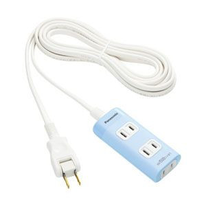 楽天市場】パナソニック 延長コード【3コ口 2m】ザ・タップX 全5色