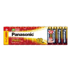【送料込・まとめ買い×9点セット】パナソニック アルカリ乾電池 単3形 12本パック LR6XJ/12SW ( 4984824719835 )