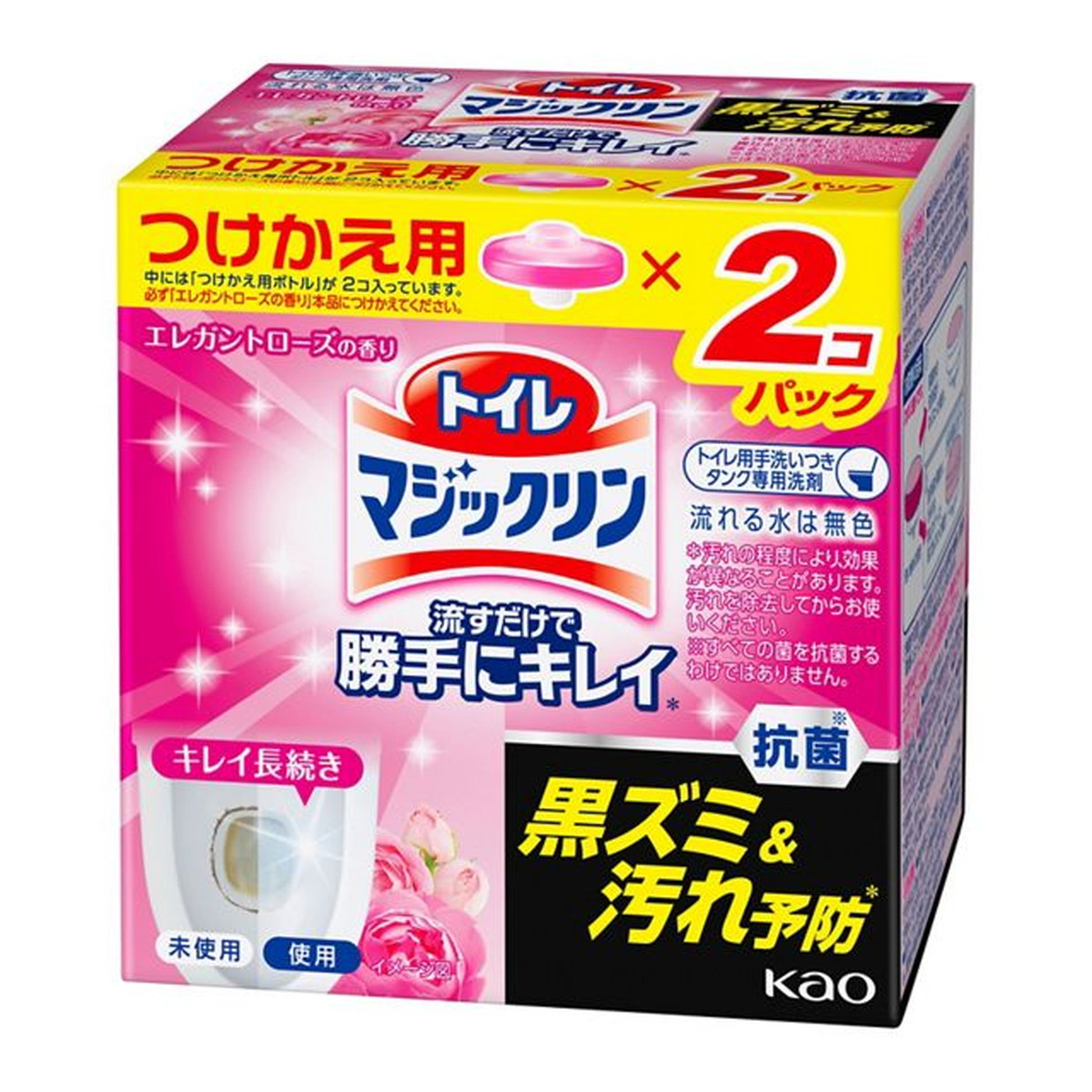 （まとめ）花王 トイレマジックリンスプレー ローズ 380mL〔×50セット〕