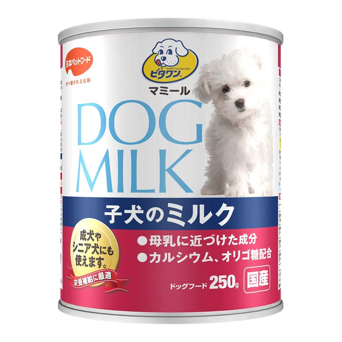 1828円 憧れの 日本ペットフード ビタワン マミール 子犬のミルク 250g