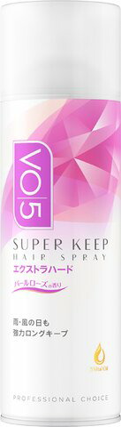【24個で送料込】【サンスター】【ＶＯ５】ＶＯ５　スーパーキープヘアスプレイ［エクストラハード］パールローズの香り３３０ｇ【330ｇ】&times;24点セット ( 4901616310117 )｜姫路流通センター