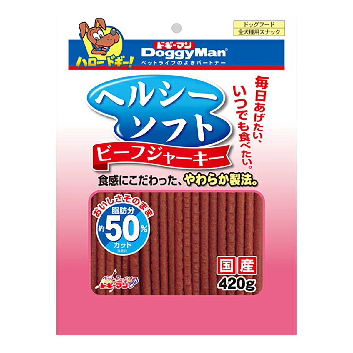 1265円 公式ショップ ドギーマン ヘルシー ソフト ビーフジャーキー 4g ペット用 犬