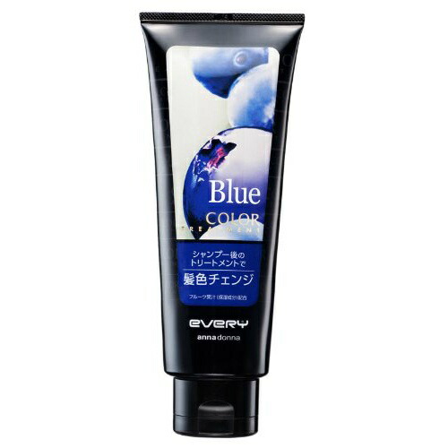 【送料込・まとめ買い×9個セット】アンナドンナ エブリカラートリートメント ブルー 160g