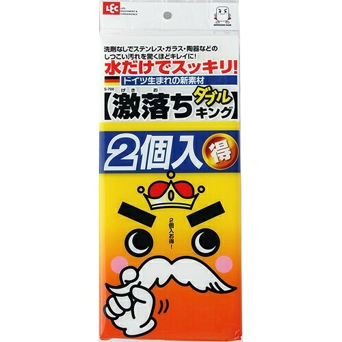 【送料込・まとめ買い×10個セット】レック 激落ちダブルキング