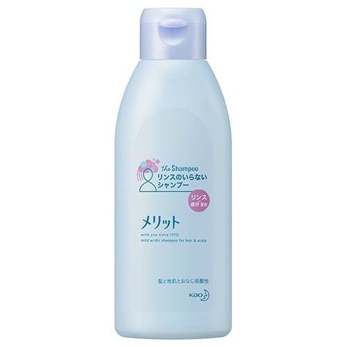 楽天市場 送料無料 まとめ買い 10 花王 メリット リンスのいらないシャンプー レギュラー 0ml 姫路流通センター