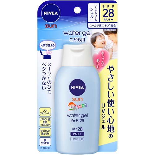 楽天市場 送料無料 まとめ買い 3 花王 ニベアサン プロテクトウォータージェル こども用 Spf28 1g 姫路流通センター