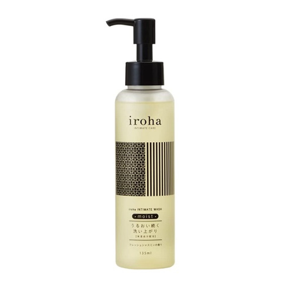 【送料込・まとめ買い&times;10個セット】iroha INTIMATEWASH モイスト フレッシュジャスミンの香り 135ml デリケートゾーン専用ソープ｜姫路流通センター