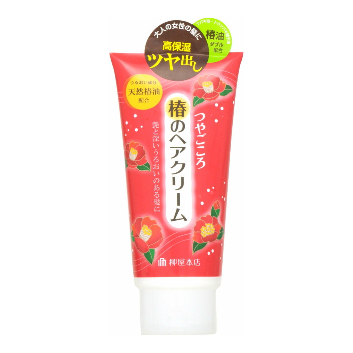 【送料込・まとめ買い×10個セット】柳屋本店 つやごころ 椿のヘアクリーム 160g