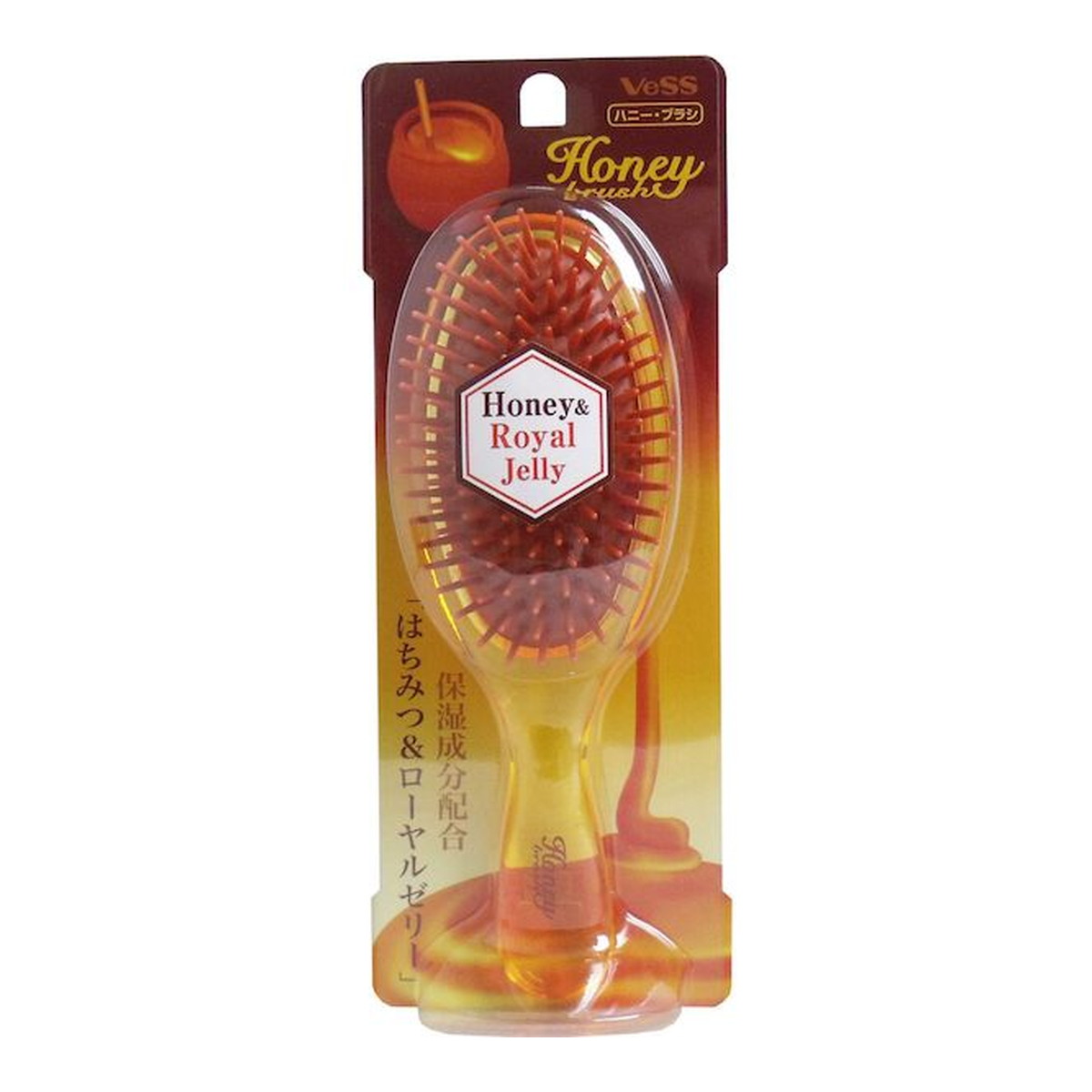 【送料込・まとめ買い×10個セット】ベス工業 ハニー・ブラシ H-500 ポリヘアブラシ
