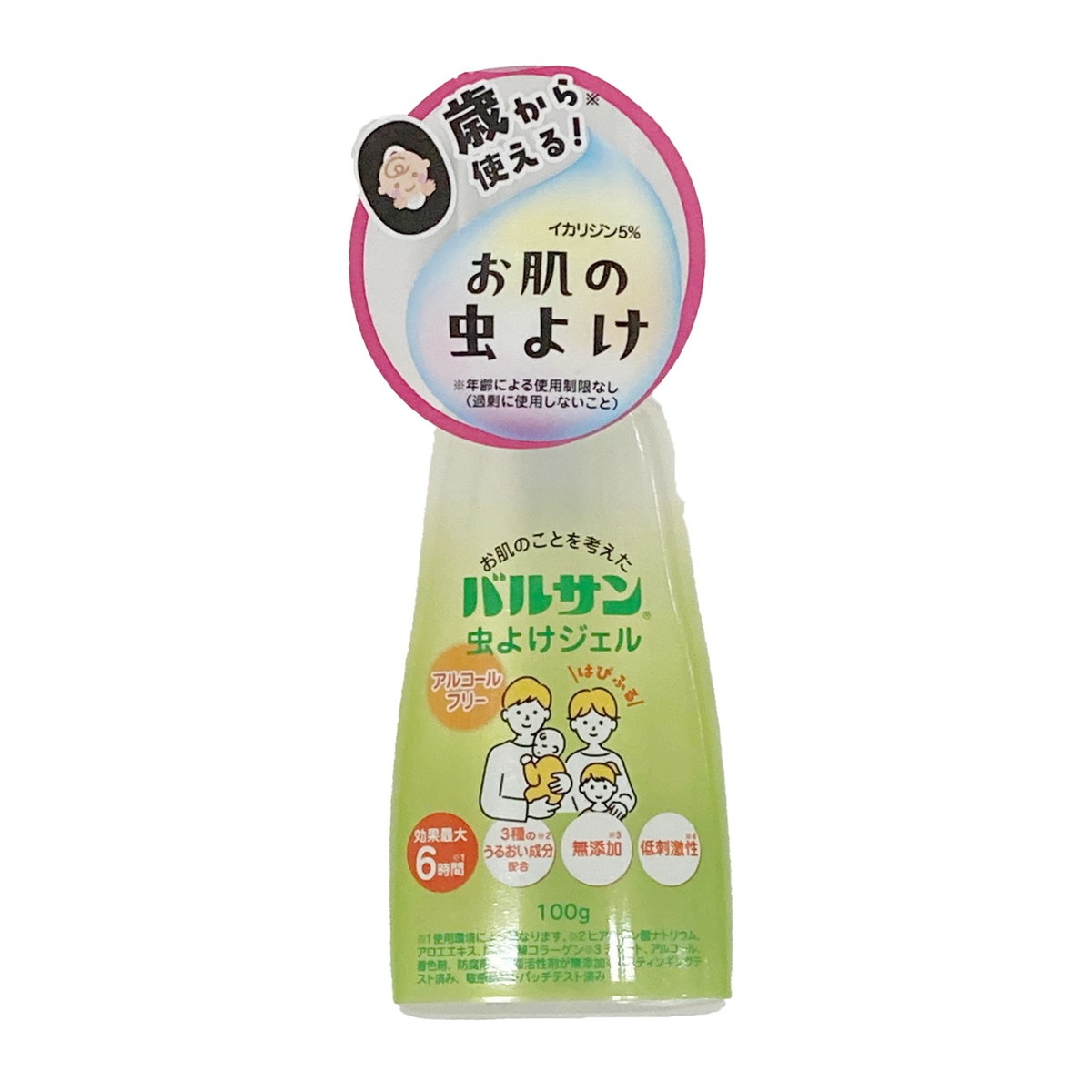 【送料込・まとめ買い&times;10個セット】レック バルサン 虫よけジェル アルコールフリー 100g｜姫路流通センター
