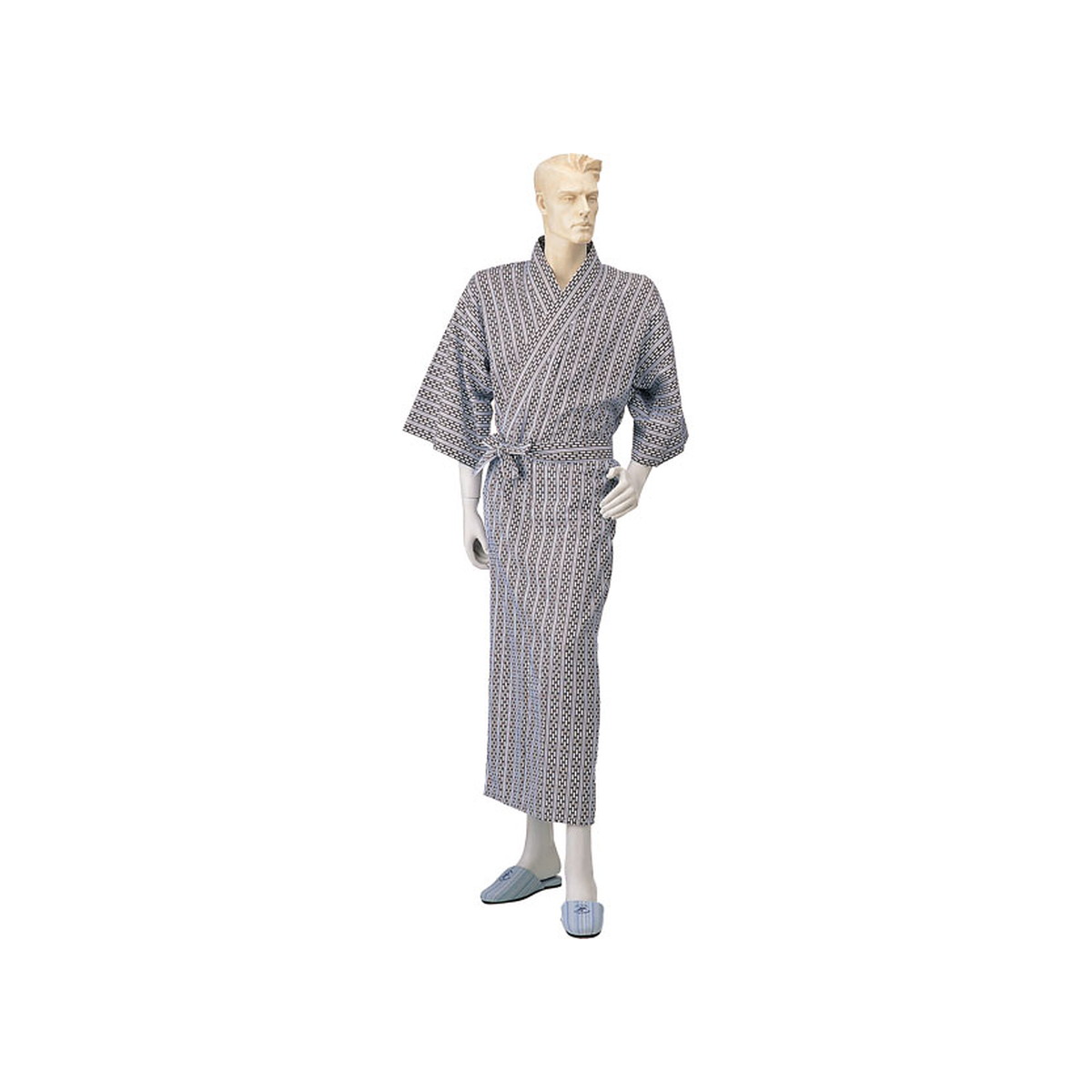 【送料込・まとめ買い×3個セット】神戸生絲 レギュラーガーゼねまき 紳士用No.18 S ※柄の指定はできません