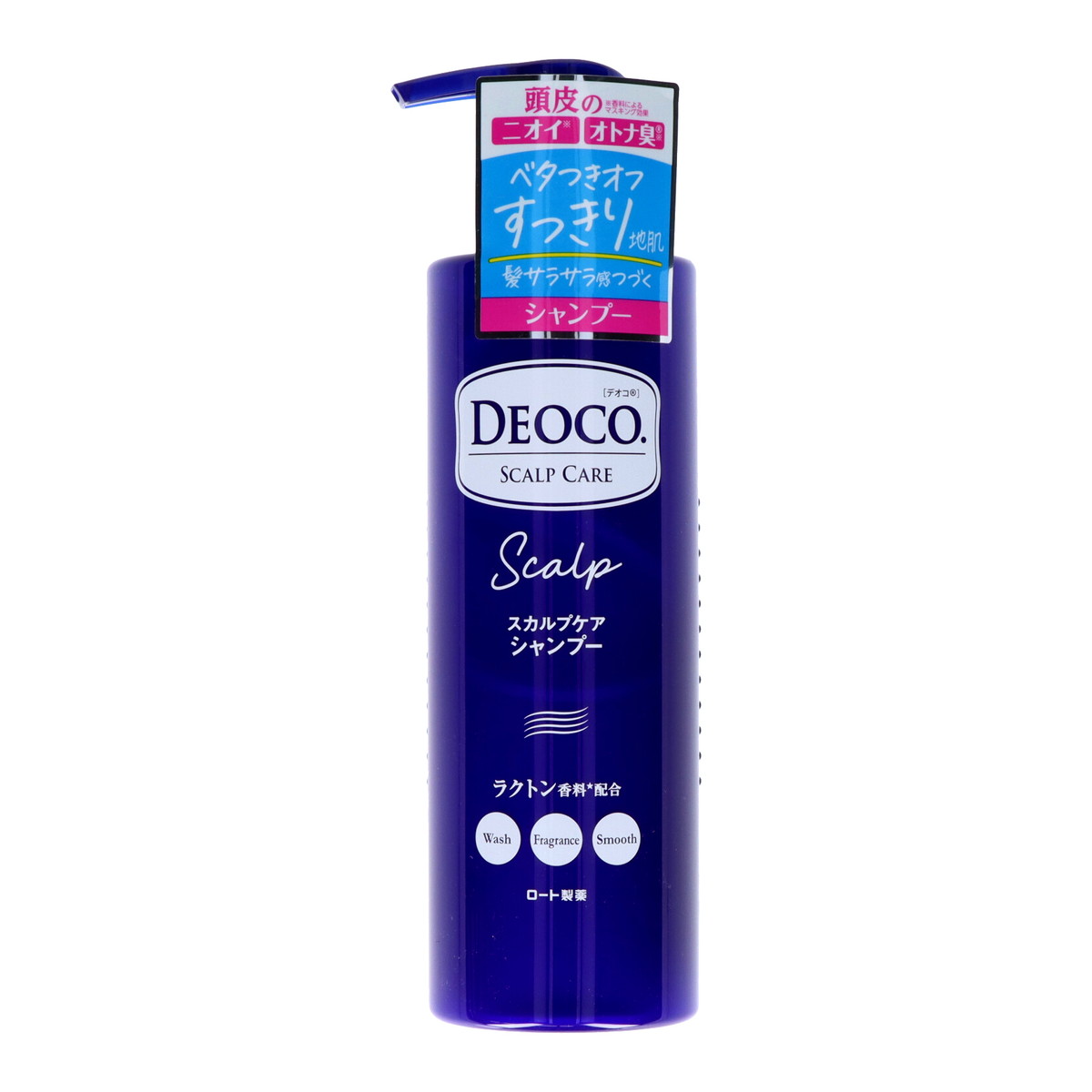 【送料込・まとめ買い&times;10個セット】ロート製薬 デオコ スカルプケア シャンプー 本体 450mL｜姫路流通センター