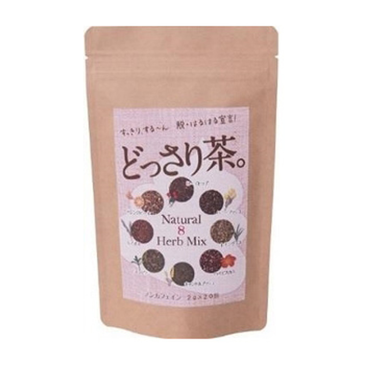 【送料込・まとめ買い&times;10個セット】マルマンH&B どっさり茶 2g&times;20袋入｜姫路流通センター
