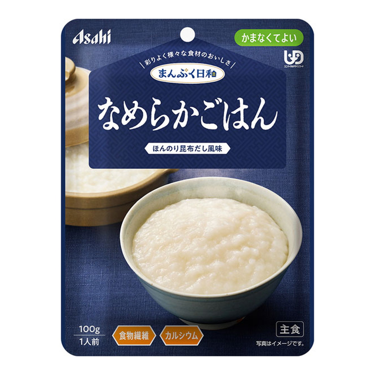 【送料込・まとめ買い×24個セット】アサヒグループ食品 まんぷく日和 なめらかごはん 100g
