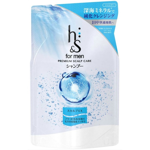 P＆G h＆s for men スカルプ EXシャンプー つめかえ 300ml (4902430744973)