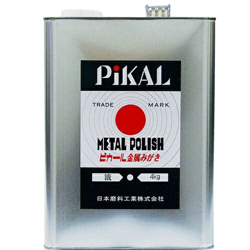 【送料込・まとめ買い×6点セット】日本磨料工業　ピカール　金属磨き ピカール液 ４Ｋg (4904178160008)