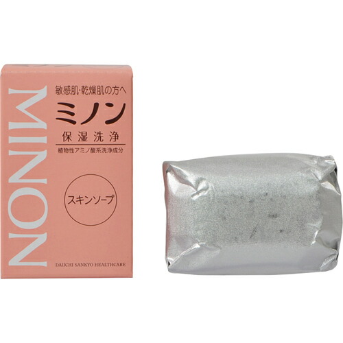 【送料込・まとめ買い×10個セット】【第一三共ヘルスケア】ミノン スキンソープ 80g