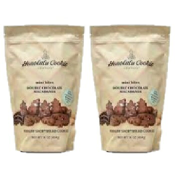 【2袋セット】ホノルルクッキー ダブルチョコレートマカダミアクッキー 454g 人工保存料不使用 チョコチップクッキー 人気 コストコ 3,980円以上購入で送料無料（沖縄離島9,980円以上）
