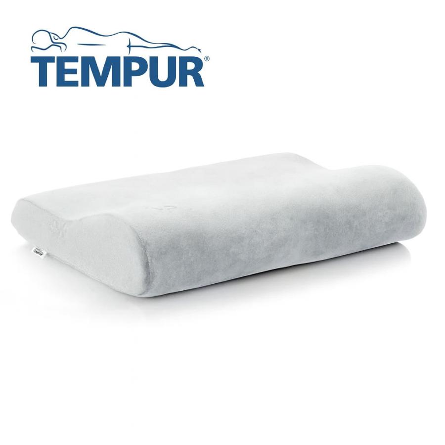 TEMPUR テンピュール オリジナルネックピロー グレー 枕 Sサイズ かため NASA認定技術 デンマーク製 枕 肩こり ストレートネック 寝具 正規品【新品】プレゼント ギフト 誕生日 母の日 父の日 クリスマス 就職祝 新生活 引越し