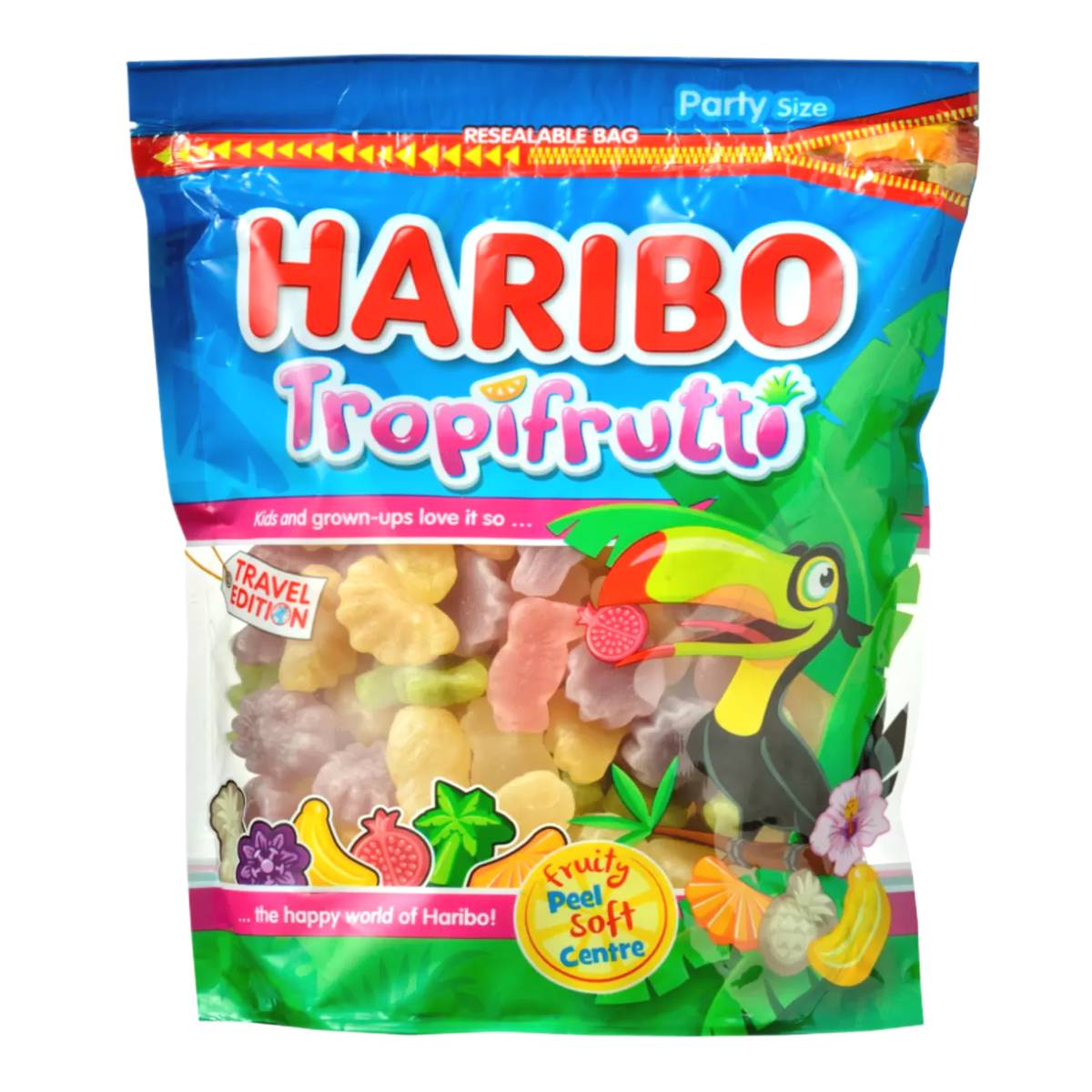 【楽天市場】【1袋】【コストコ人気商品】ハリボー HARIBO グミ トロピカルフルーツ 750g ハリボー HARIBO コストコ 人気