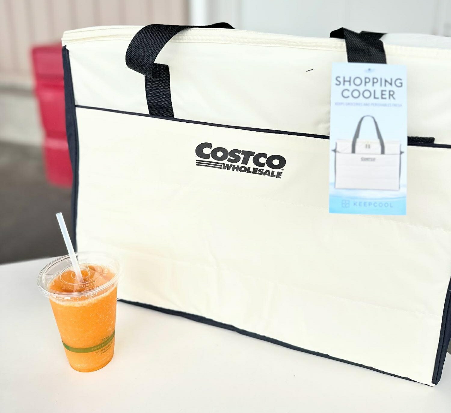 【楽天市場】【コストコ人気商品】コストコオリジナルクーラーバッグ2025 COOLER BAG QUILTED 58L 保冷バッグ クーラー