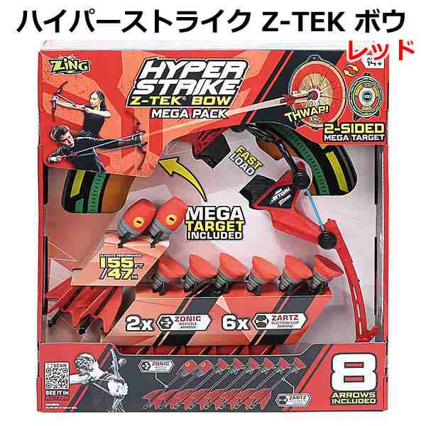 楽天市場】ジング(ZiNG) ハイパーストライク Z-TEK BOW メガ