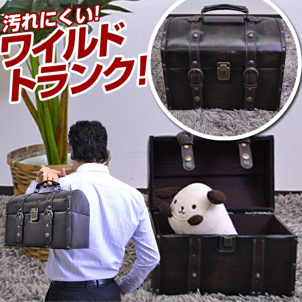 【3個セット】インテリア 収納ボックス トランク ヴィンテージ ゴールド 楽天市場】アンティーク トランク（テイスト（インテリア）北欧