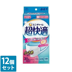 【しろがね色以上の顔触れ様制限事項引き換え証離れ離れ中】12個仕掛ける  ユニ・チャーム 超好いたらしい恍ける 筋目手合い 小さめ30枚入（日本製PM2.5相応う） 楽になることの日本製 PM2.5にも相応う 4903111579389 4903111951208
