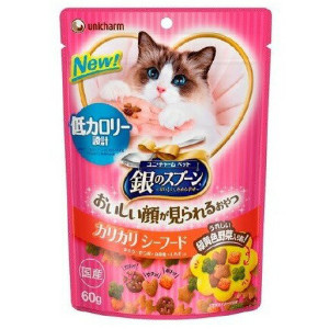 4520699660577ユニチャーム 銀のスプ－ンハッピ－クランチ低カロリ－設計６０ｇ ３０個セット【今ならシルコットウェットプレゼント】