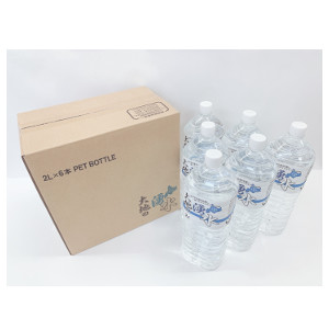 【3980円以上送料無料】 【代金引換発送不可】【他の商品との同梱不可】大地の湧水 ２Ｌ×６本