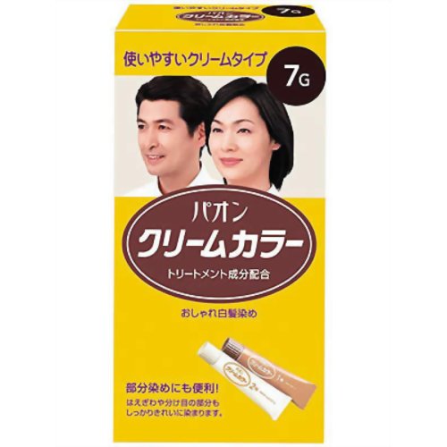 【送料込・まとめ買い&times;36個セット】 ヘンケルジャパン ヘンケル パオン クリームカラー7-G 自然な黒褐色 (白髪染め用ヘアカラー)｜日用品＆生活雑貨の店「カットコ」