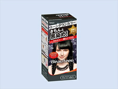 【送料込・まとめ買い×27個セット】 ホーユー ビューティーン トーンダウンカラー ナチュラルブラック