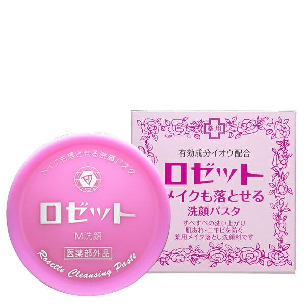 完成品 ロゼット メイクも落とせる洗顔パスタ 90g orchidiapharma.com