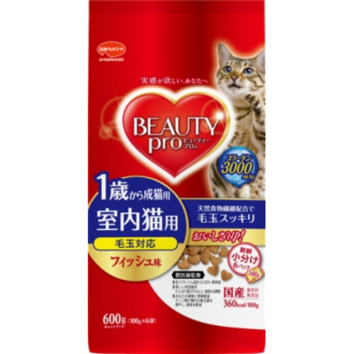 【送料込・まとめ買い&times;10個セット】日本ペットフード ビューティープロ キャット 成猫用 1歳から 100g&times;6袋入｜日用品＆生活雑貨の店「カットコ」 5,915円