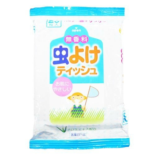 【送料込・まとめ買い&times;120個セット】 ライオンケミカル LT 虫よけ ティッシュ 無香料 20枚入｜日用品＆生活雑貨の店「カットコ」