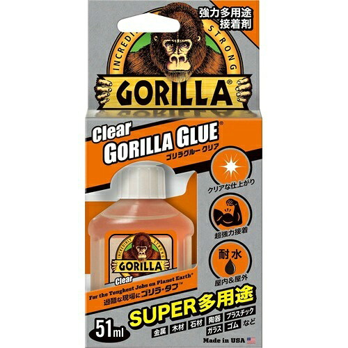 【送料込・まとめ買い×20個セット】呉工業 ゴリラグルー クリア 51ml|日用品&生活雑貨の店「カットコ」