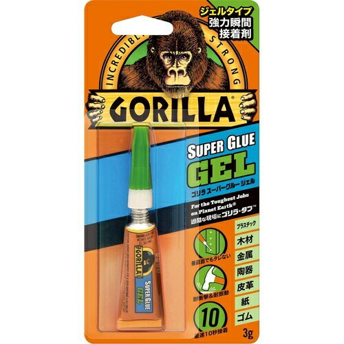【送料込・まとめ買い×20個セット】呉工業 ゴリラ スーパーグルー ジェル 3g 8,580円